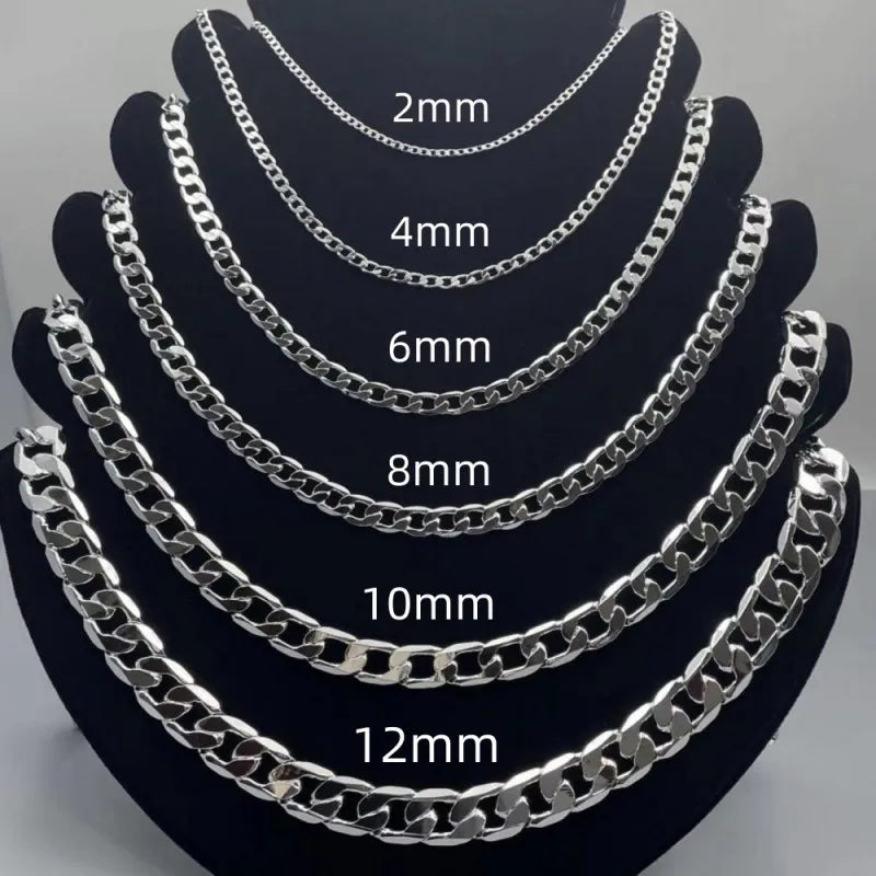 Corrente De Prata Esterlina 925 Masculino Legitima