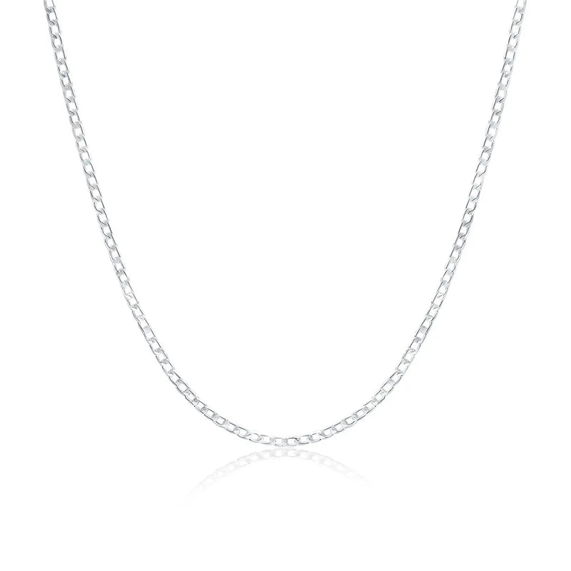 Corrente De Prata Esterlina 925 Masculino Legitima