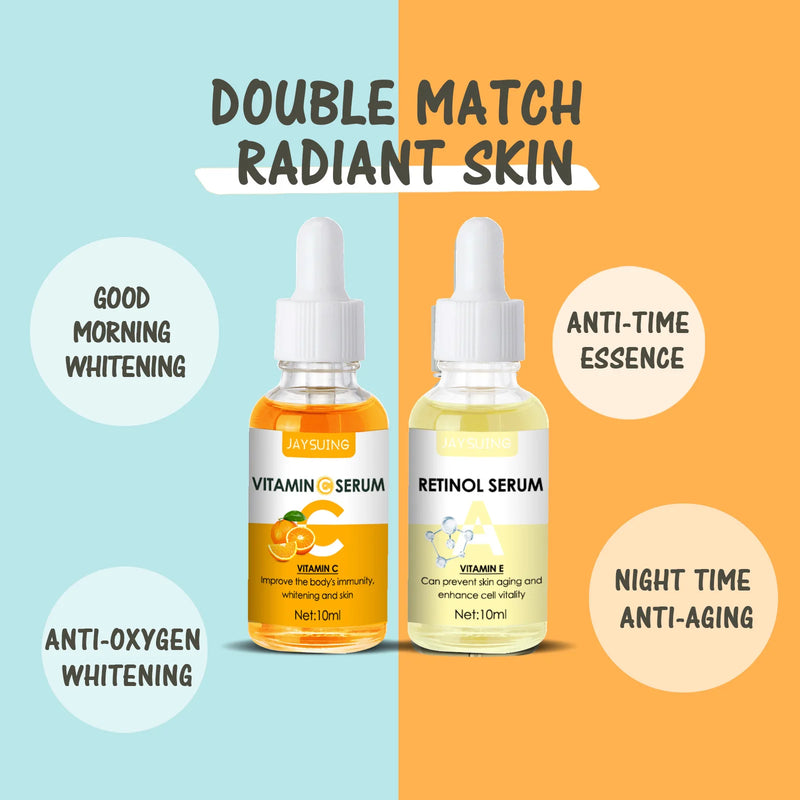 Sérum Facial Clareador De Manchas Ácido Hialurônico e Retinol